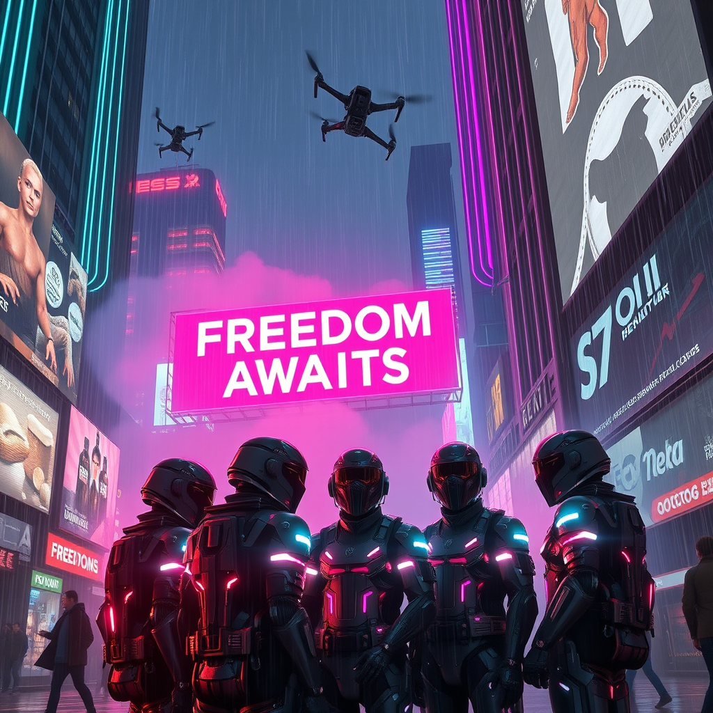 Neon Uprising: Rebels of the Rain