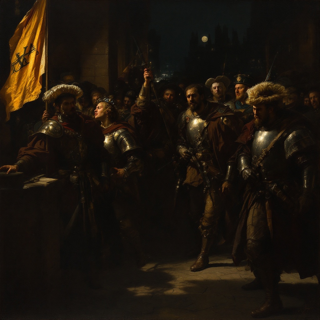 The Night Watch by Rembrandt.