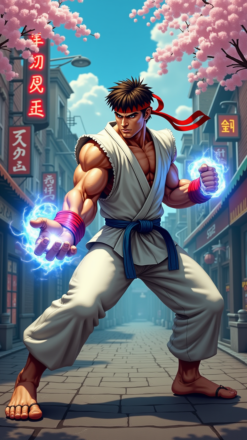 Ryu's Electric Showdown Awaits