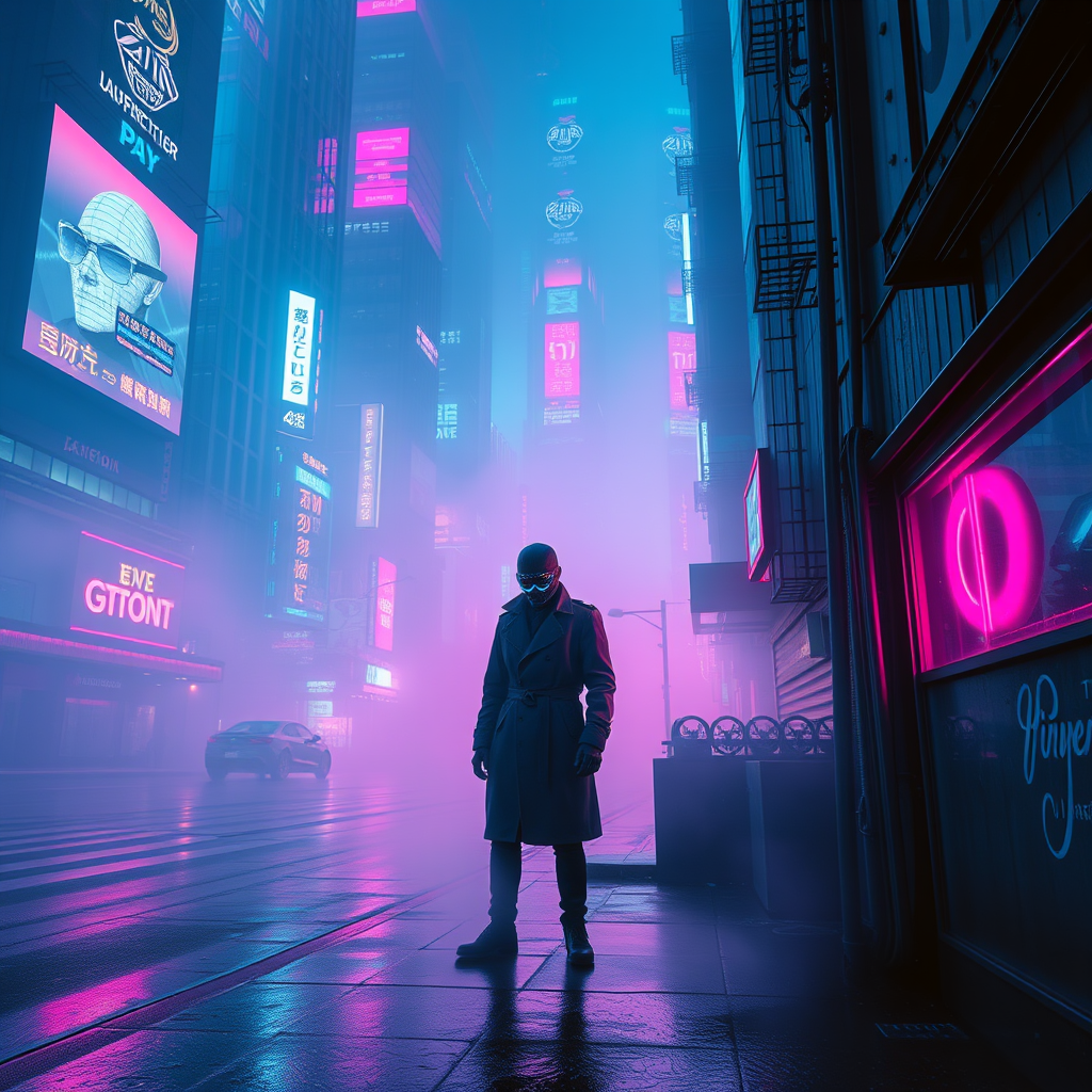 Neon Shadows: Secrets of the City