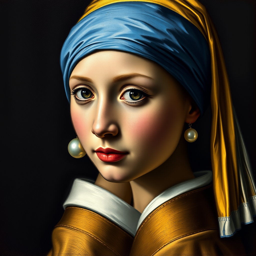 The Girl with a Pearl Earring (by Johannes Vermeer)