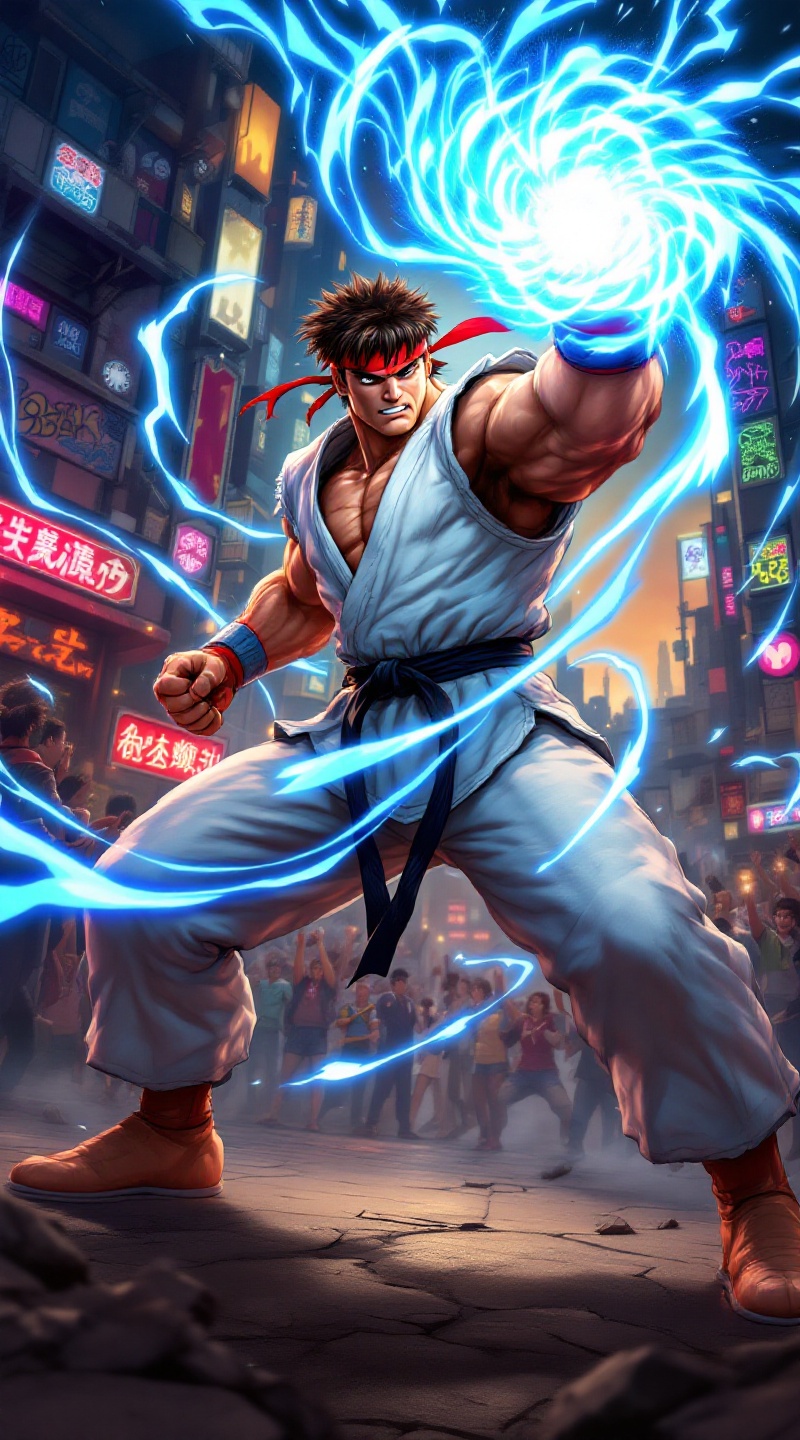 Ryu's Hadouken: Clash of Titans