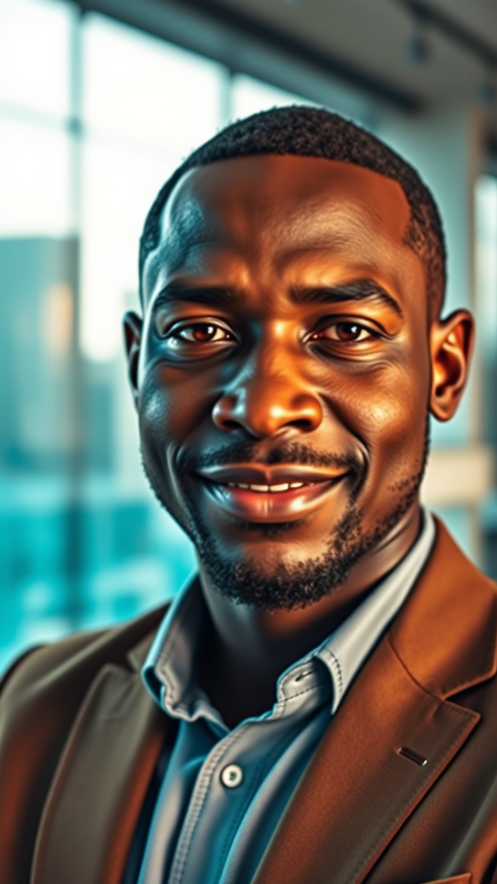 Visionary Leader in Focus Visionary Leader in Focus | Портрет, flux.1 schnell | 2024-12-31