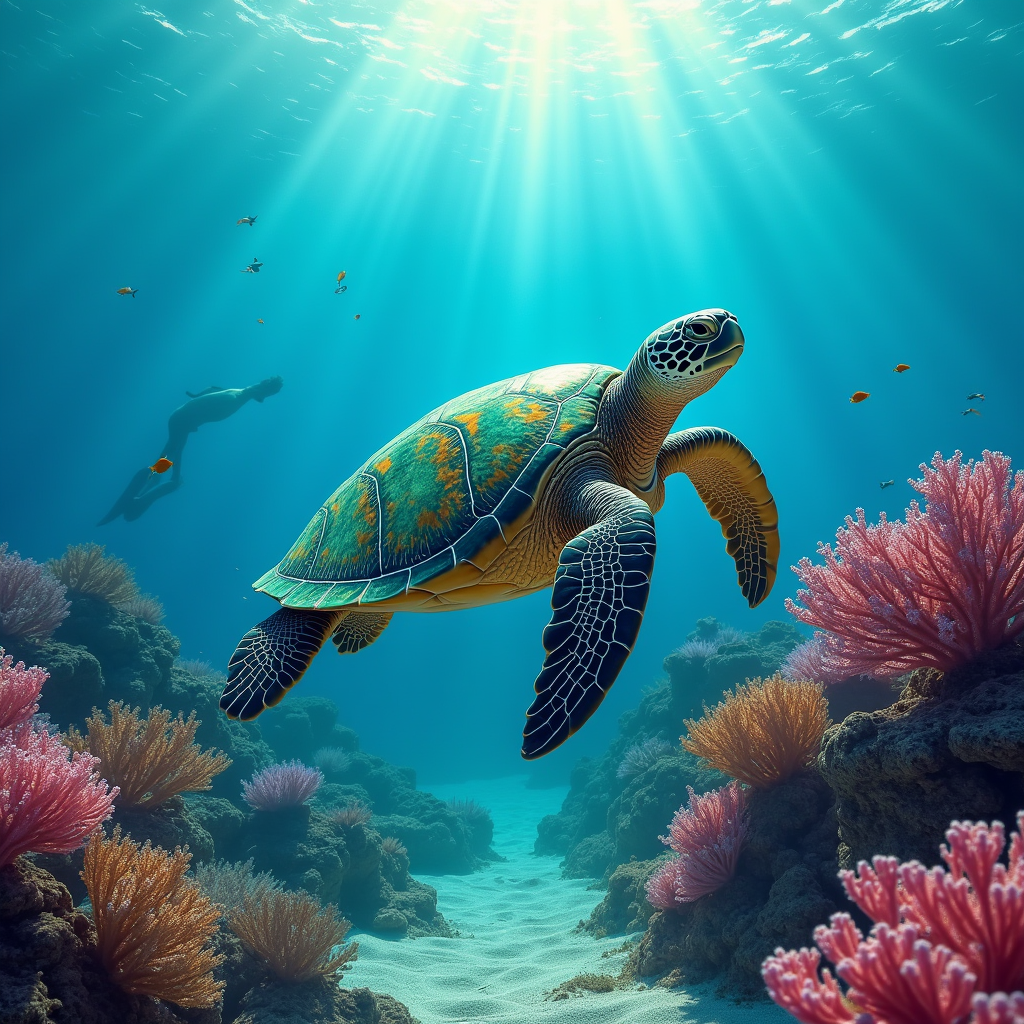 Turtle Turtle | 动物, flux.1 dev | 2024-12-31