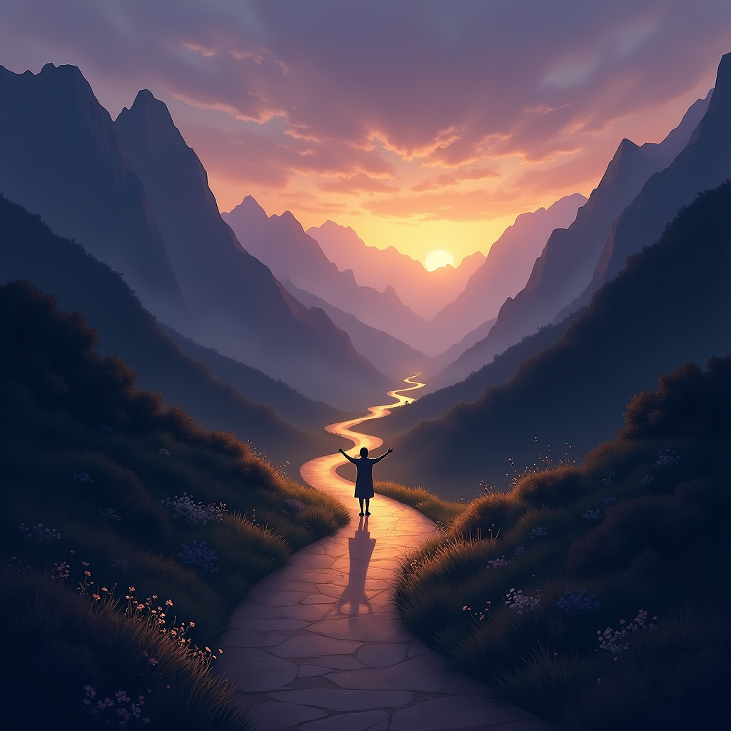 Faith's Light in Twilight Valleys