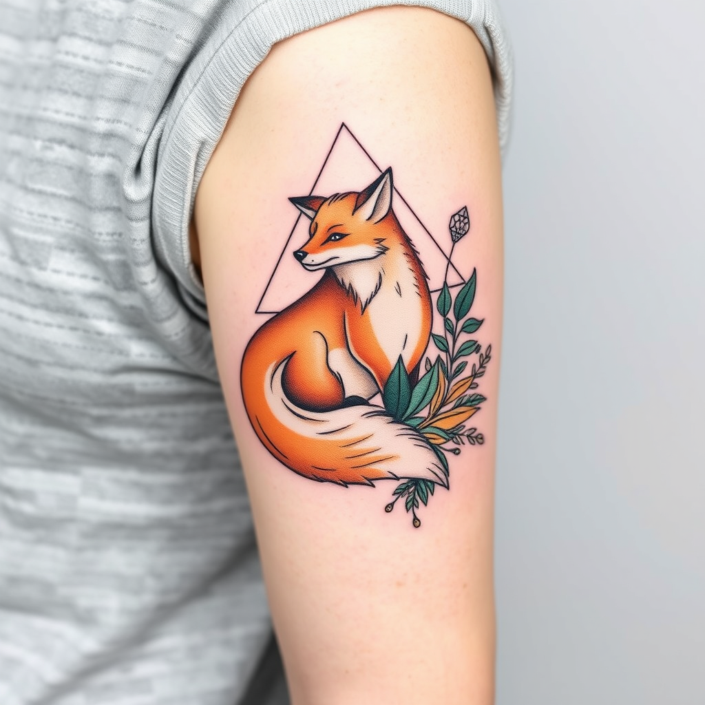 Whimsical Fox: Nature's Balance