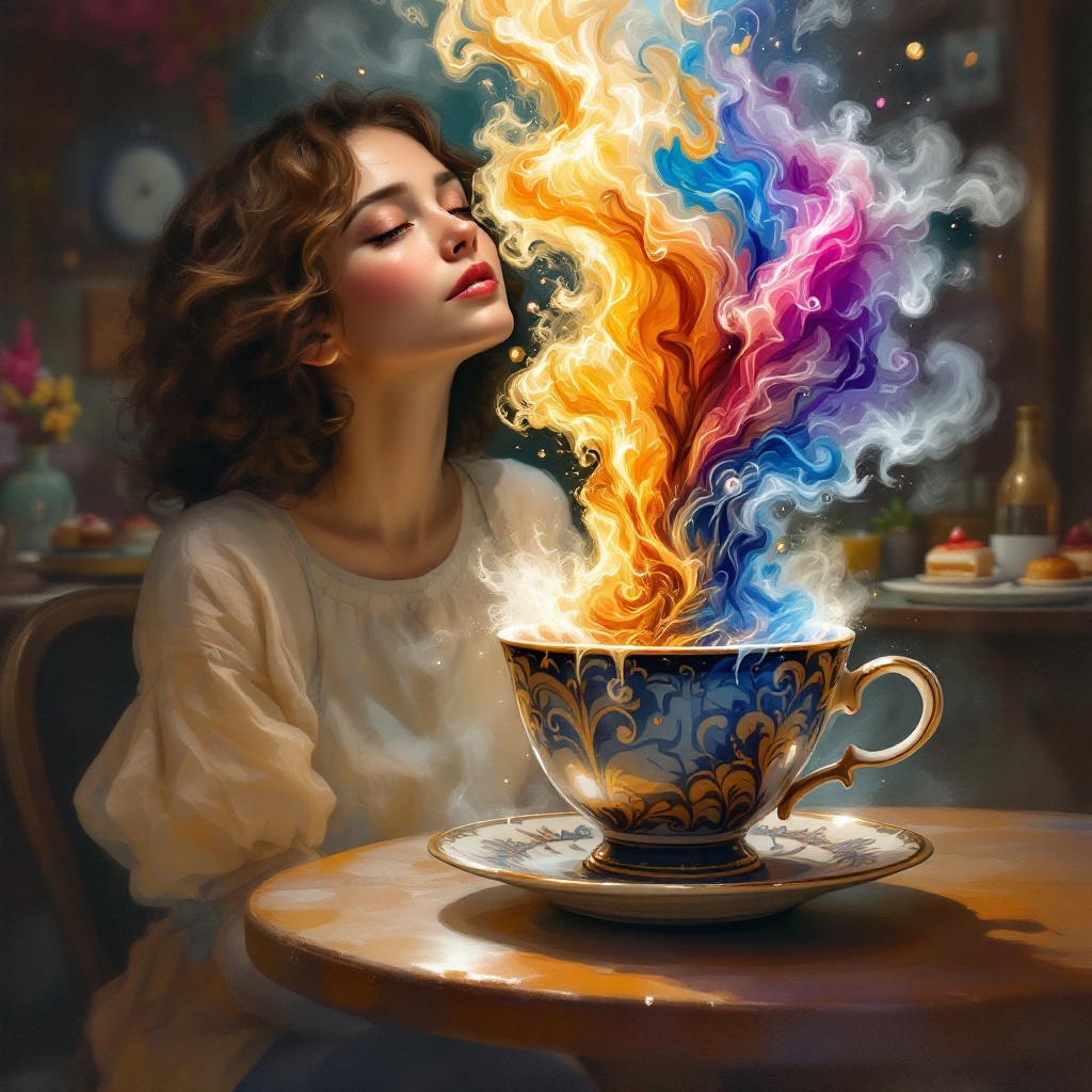 Dissolving Dreams: A Coffee Reverie