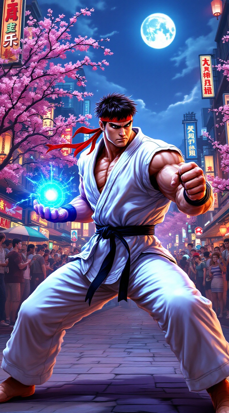 Ryu's Electric Showdown