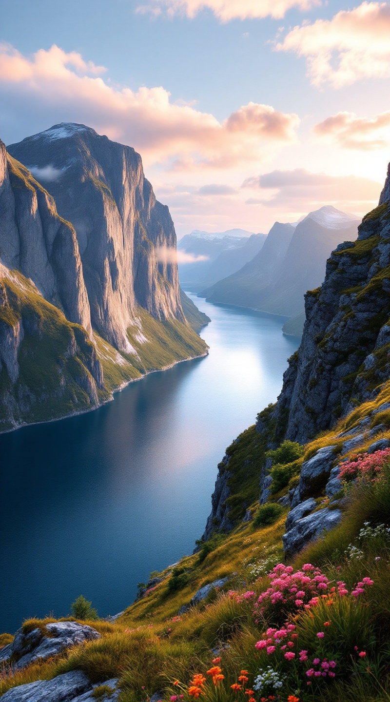 The fjords of Norway