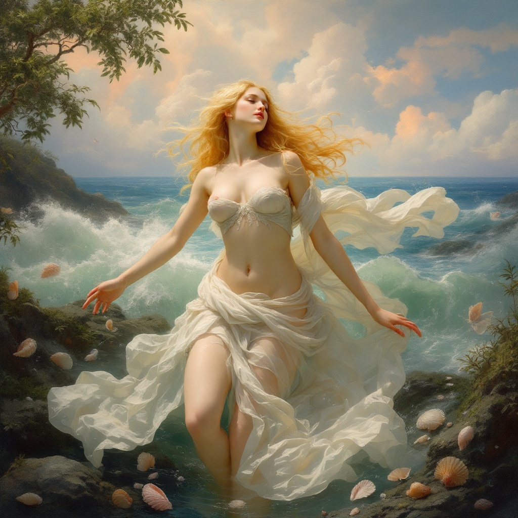 The Birth of Venus (by Alexandre Cabanel)