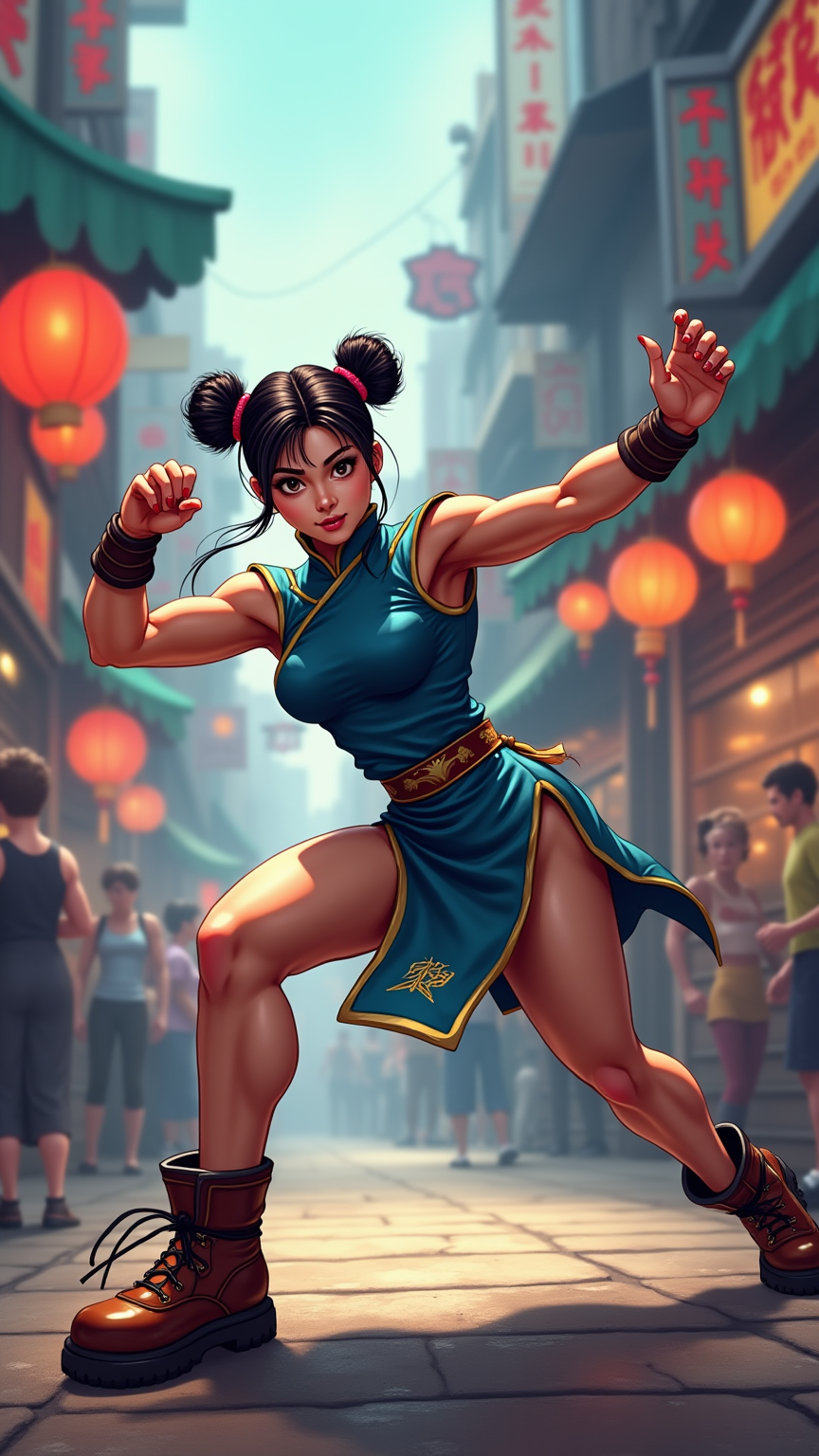 Chun-Li: Batalla Royale de Neón