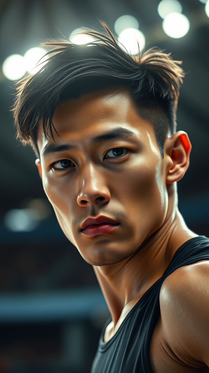 Fierce Focus: The Athlete’s Gaze