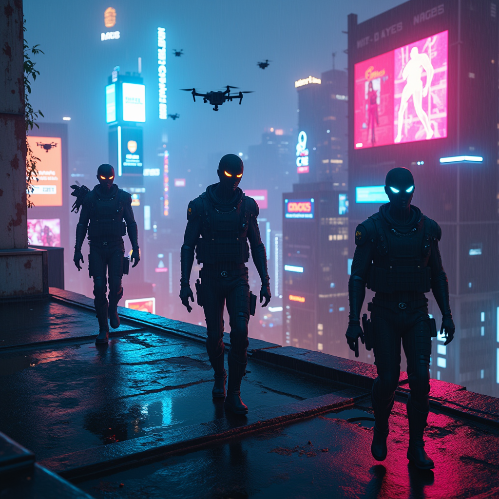 Neon Shadows: Vigilantes Rise