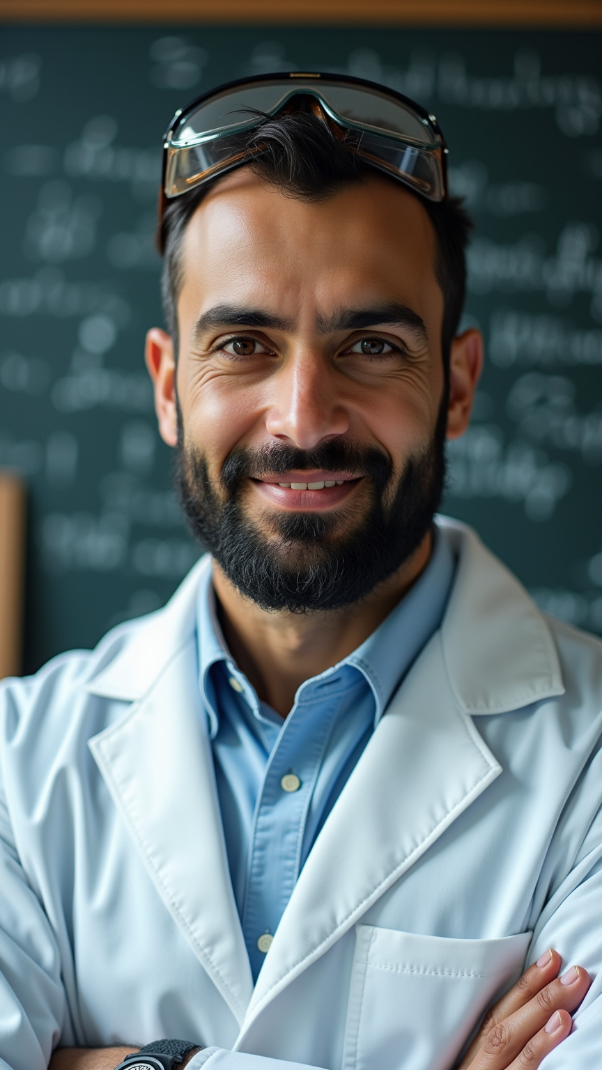 Curiosity in a Lab Coat