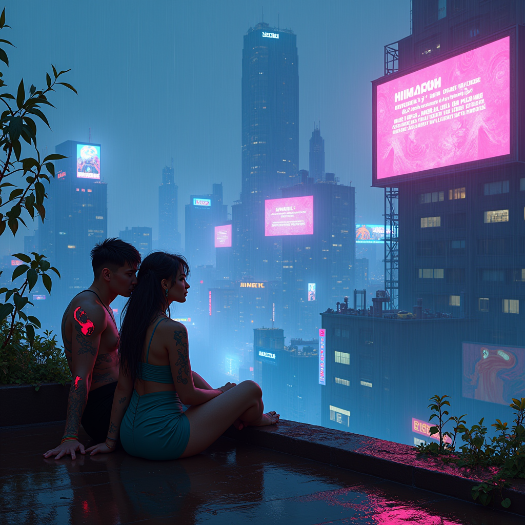 Neon Dreams: Echoes of Tomorrow