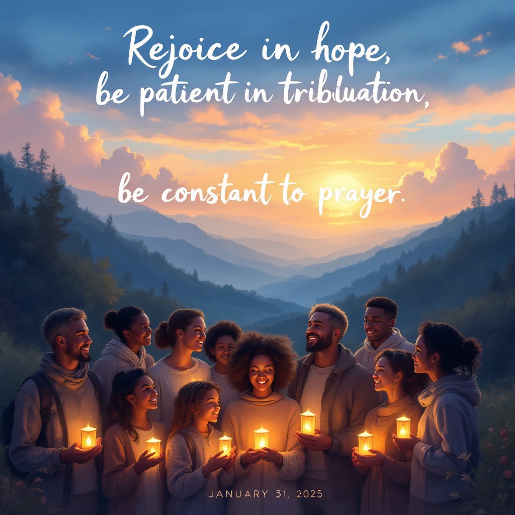 Illuminate Hope: United at Dawn