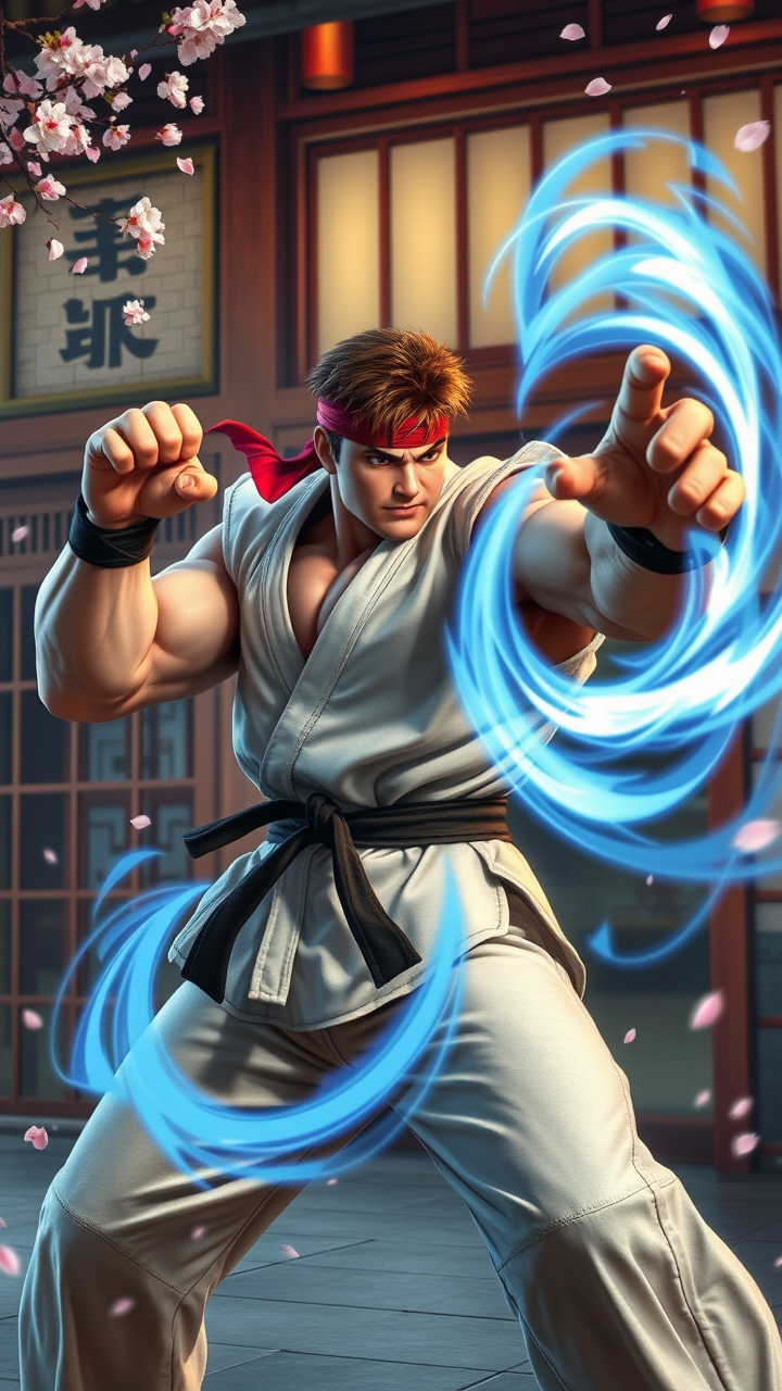 Ryu's Hadouken: Clash of Spirits