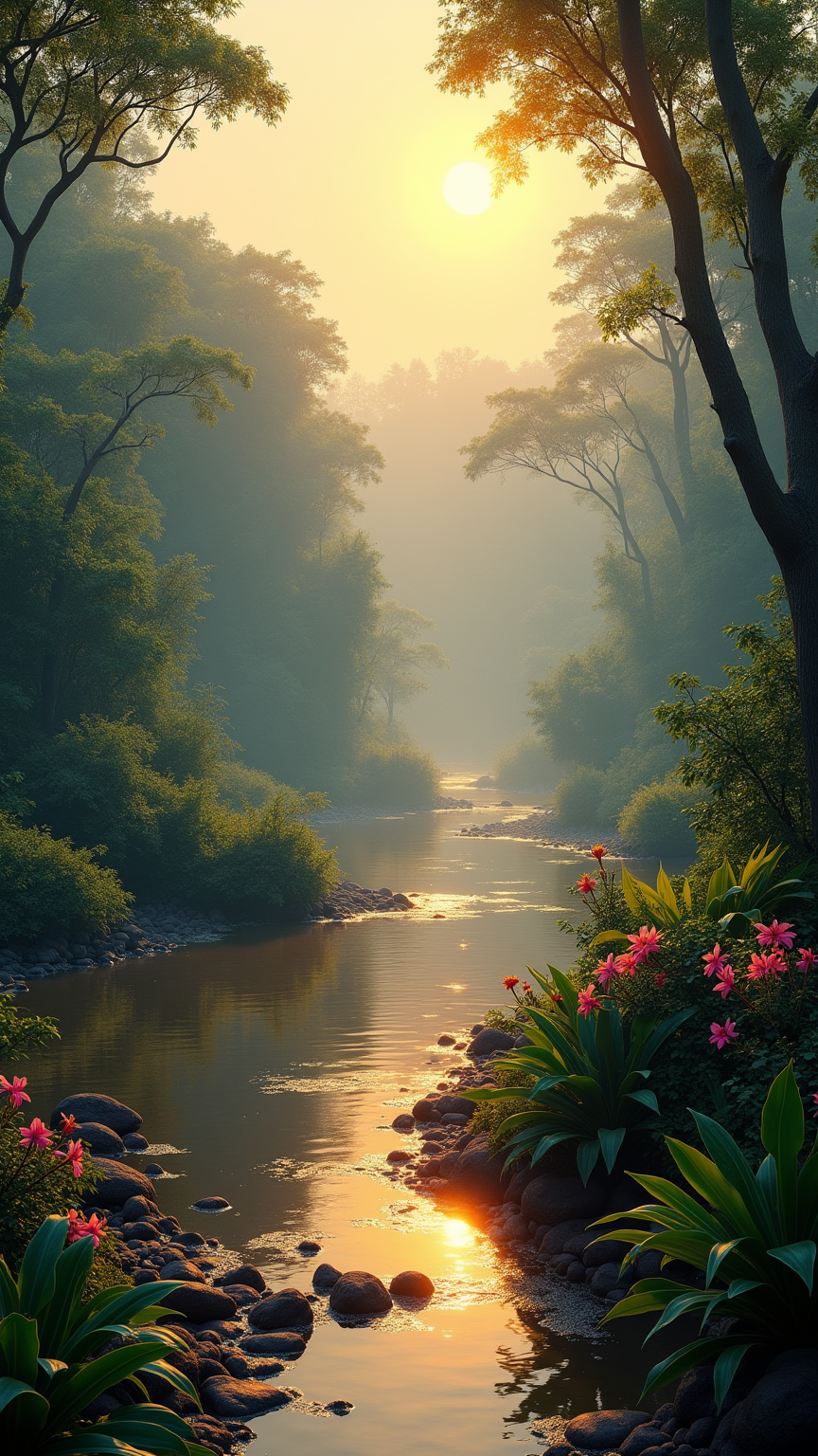 The Amazon River Delta