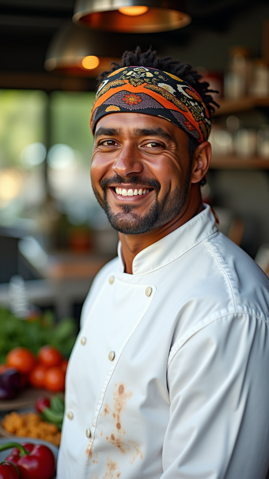 Tropical Chef: A Culinary Smile