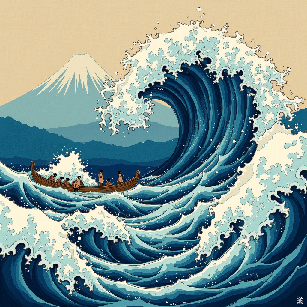 The Great Wave off Kanagawa