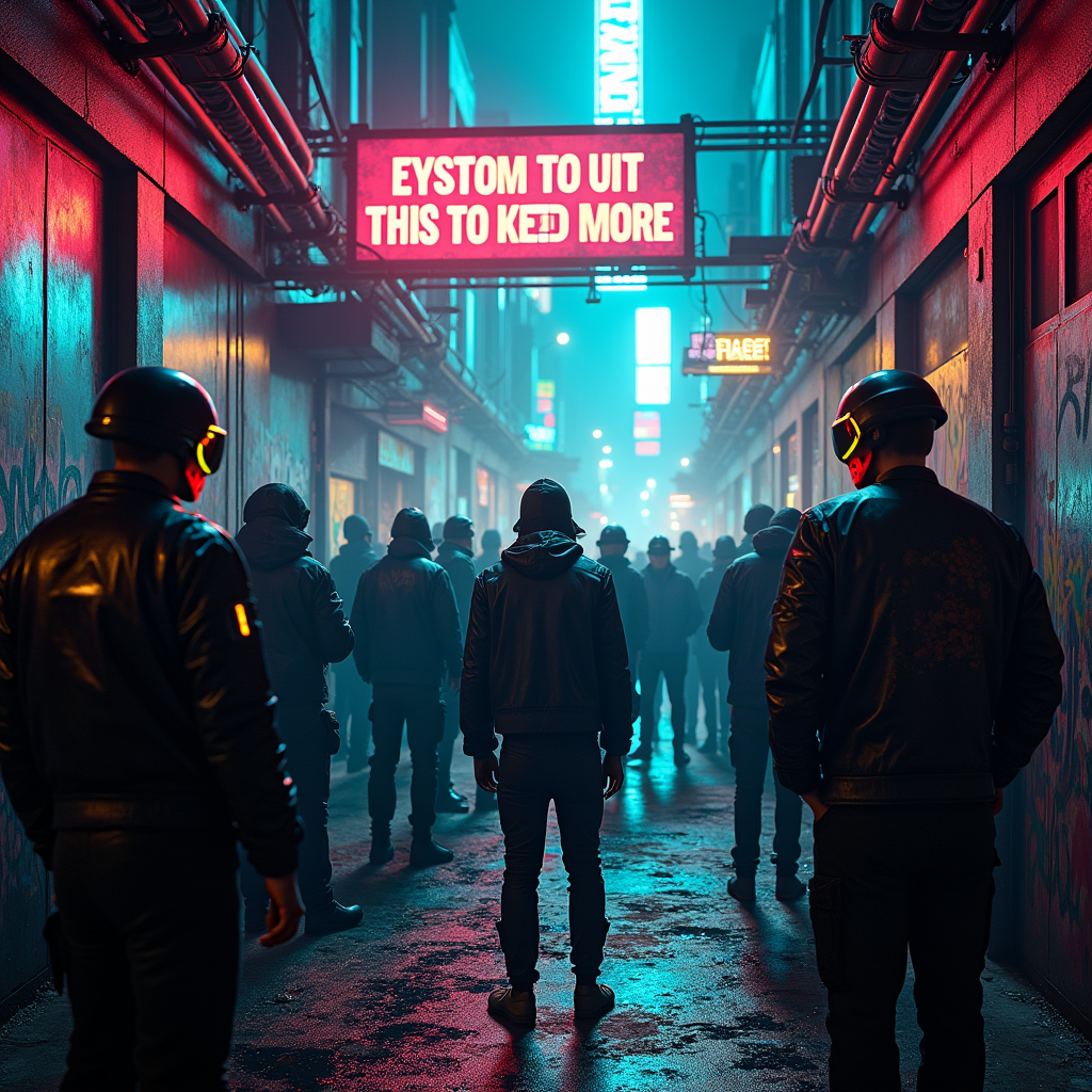 Neon Rebellion: Rise of the Cyberpunks