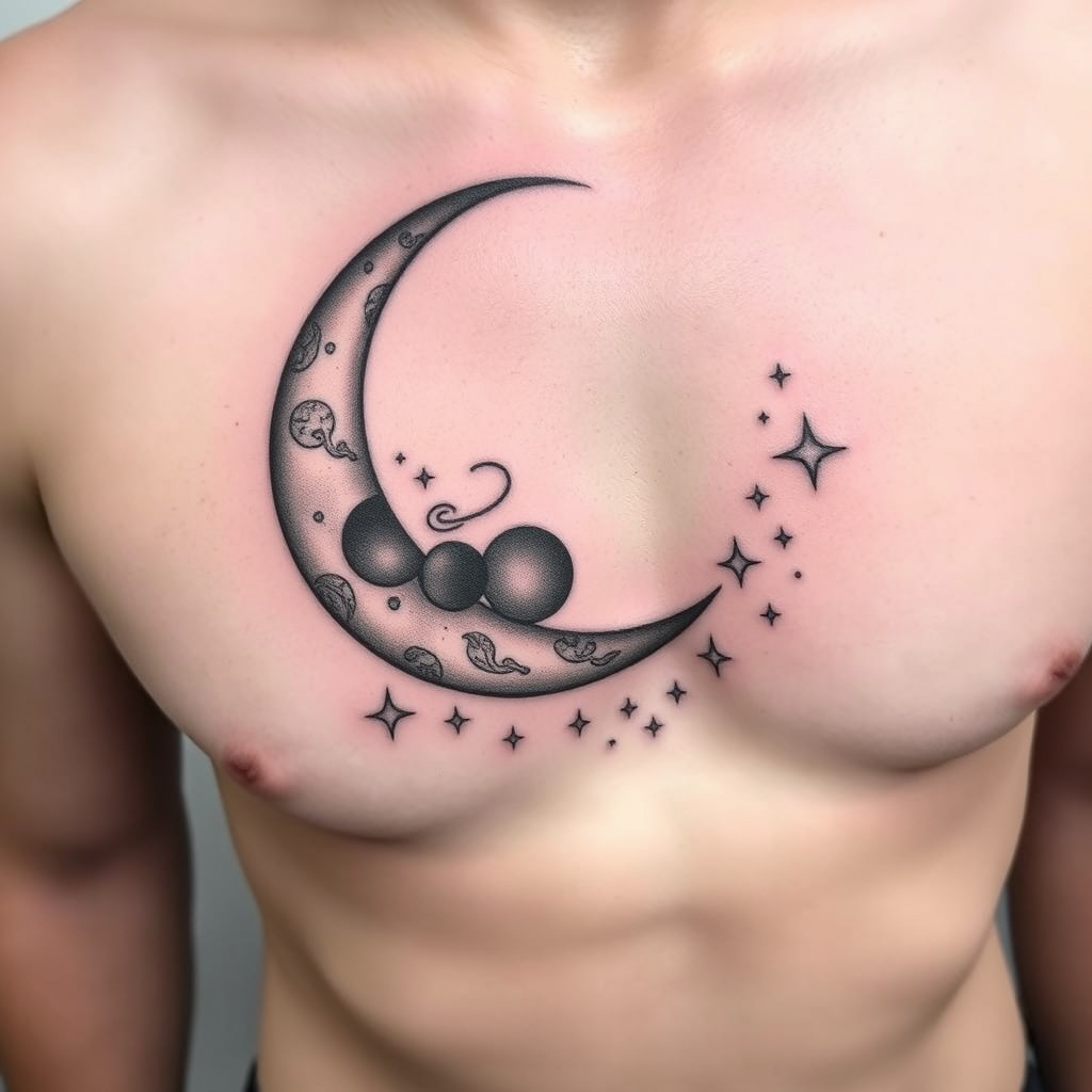 Celestial Harmony Tattoo Design