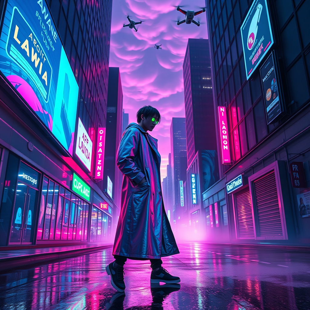 Neon Dreams: A Cybernetic Odyssey