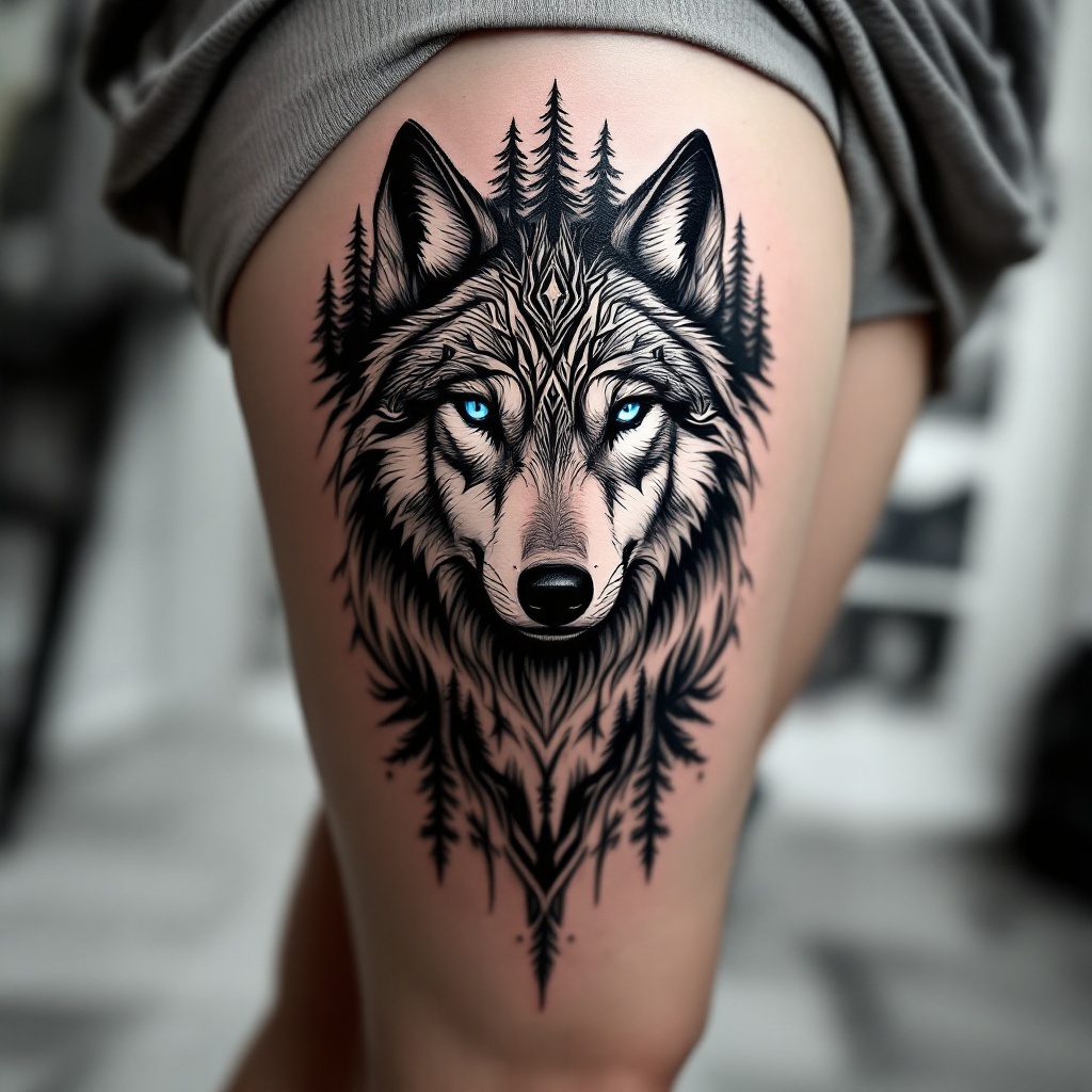 Wild Spirit: Wolf Tattoo Art