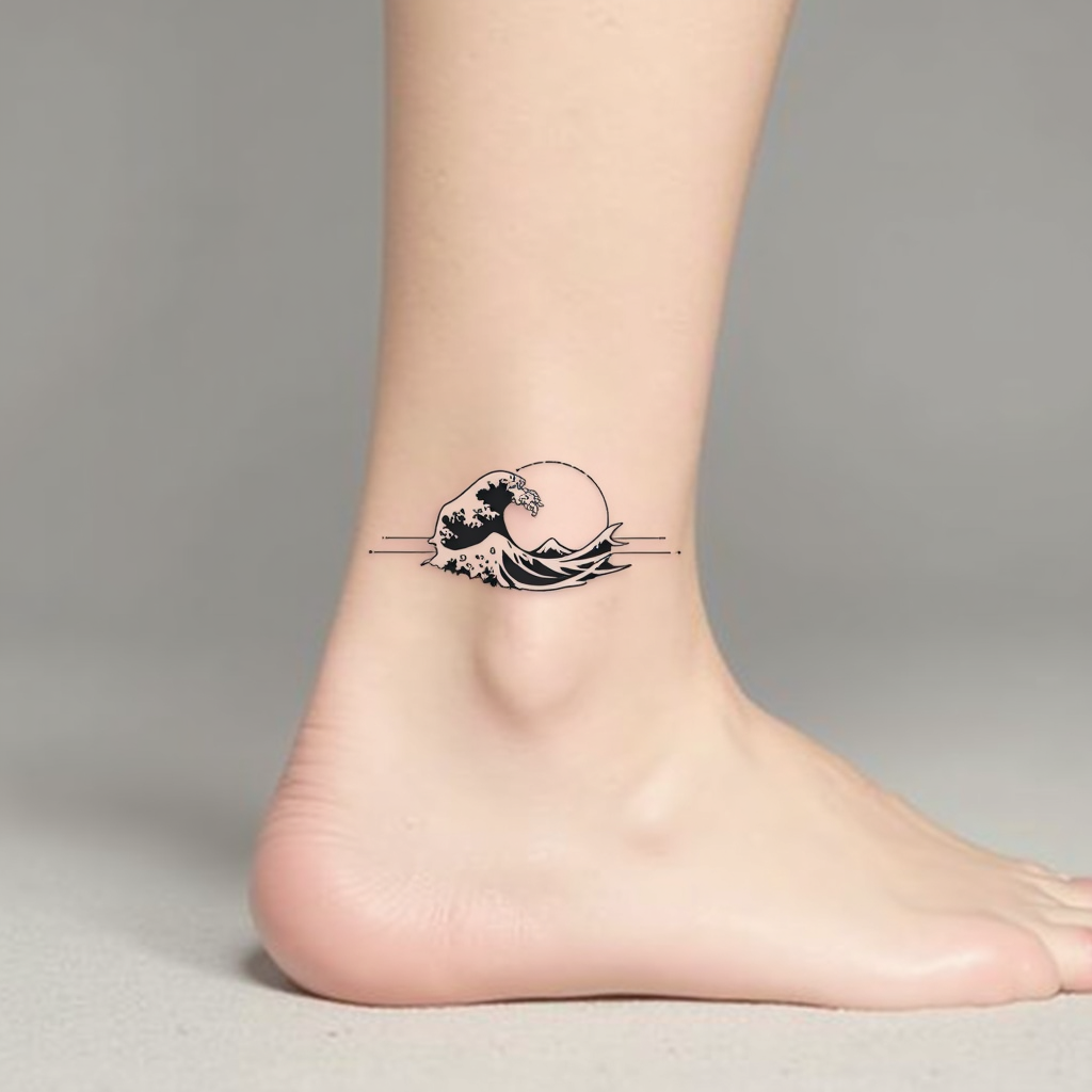 Ankle-Semicircle Waves