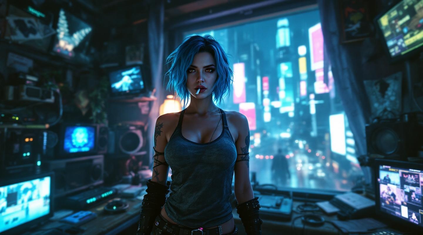 《Cyberpunk 2077》-Judy Alvarez