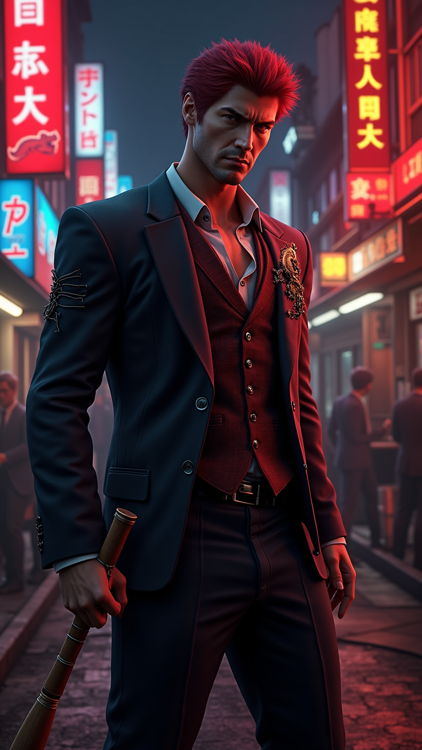 《Yakuza: Like a Dragon》-Ichiban Kasuga